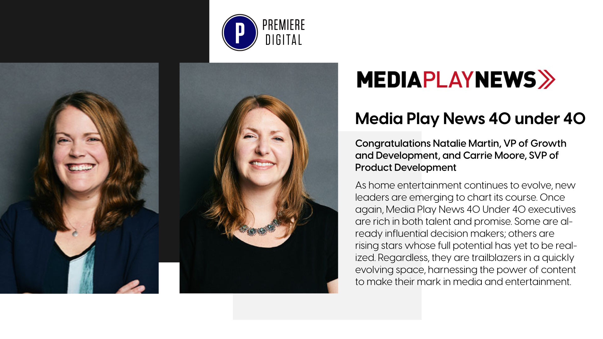 2021 Media Play News 40 Under 40